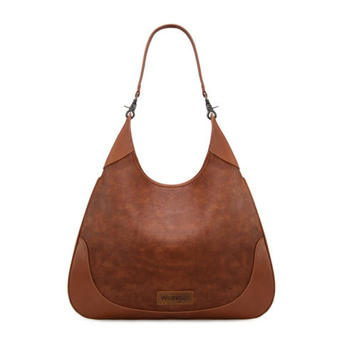 WG242-918BR  Wrangler Hobo Bag/Crossbody Bag -Brown