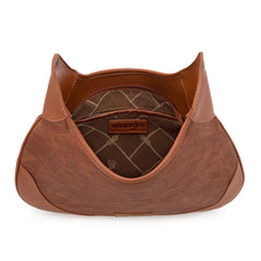 WG242-918BR  Wrangler Hobo Bag/Crossbody Bag -Brown