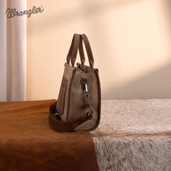 WG250-81202TN   Wrangler Buckle Tote/Crossbody -Tan
