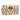 WG261-W075TN Wrangler Aztec Print Zip Around Wristlet Wallet - Tan