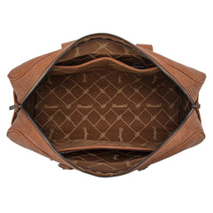 WG262-5110 Wrangler Whipstitch  Collection Duffle Bag -Brown (ONLINE-EXCLUSIVE)