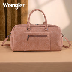 WG262-5110 Wrangler Whipstitch  Collection Duffle Bag -Dark Pink (ONLINE-EXCLUSIVE