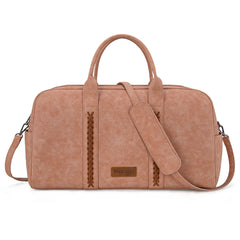 WG262-5110 Wrangler Whipstitch  Collection Duffle Bag -Dark Pink (ONLINE-EXCLUSIVE