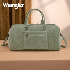 WG262-5110 Wrangler Whipstitch  Collection Duffle Bag -Green (ONLINE-EXCLUSIVE
