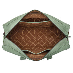 WG262-5110 Wrangler Whipstitch  Collection Duffle Bag -Green (ONLINE-EXCLUSIVE