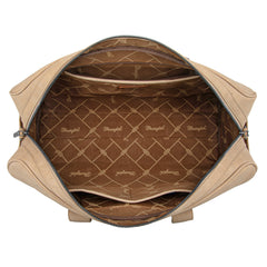 WG262-5110 Wrangler Whipstitch  Collection Duffle Bag -Tan (ONLINE-EXCLUSIVE )