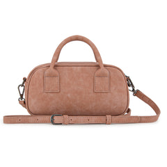 WG262-522  Wrangler Whipstitch Collection Mini Satchel/Crossbody Bag - Dark Pink