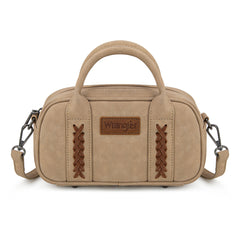 WG262-522  Wrangler Whipstitch Collection Mini Satchel/Crossbody Bag - Tan
