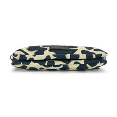 WG264-W106BK   Wrangler Cow Print  Wallet/Wristlet/Crossbody -Black