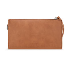 WG275-181  Wrangler Sherpa Aztec Canvas  Clutch -Brown