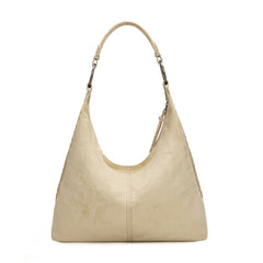 WG276-9182  Wrangler Floral Tooled Hobo Bag with Pouch-Beige