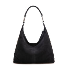 WG276-9182  Wrangler Floral Tooled Hobo Bag with Pouch-Black