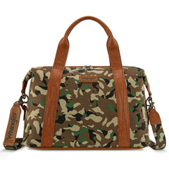 WG286-5110 Wrangler Camo Print Collection Duffle Bag -Green