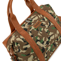 WG286-5110 Wrangler Camo Print Collection Duffle Bag -Green