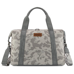 WG286-5110 Wrangler Camo Print Collection Duffle Bag -Grey