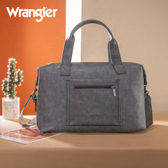 WG286-5110 Wrangler Camo Print Collection Duffle Bag -Grey