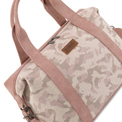 WG286-5110 Wrangler Camo Print Collection Duffle Bag -Pink