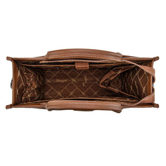 WG288-8119  Wrangler Carry-All Large Tote Work Tote /Crossbody - Brown