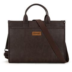 WG288-8119  Wrangler Carry-All Large Tote Work Tote /Crossbody - Coffee