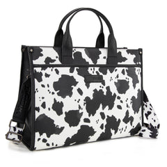 WG288-8119  Wrangler Carry-All Large Tote Work Tote /Crossbody - Cow-Black