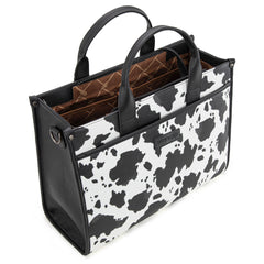 WG288-8119  Wrangler Carry-All Large Tote Work Tote /Crossbody - Cow-Black