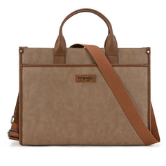 WG288-8119  Wrangler Carry-All Large Tote Work Tote /Crossbody - Khaki