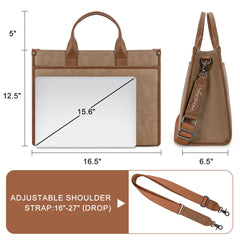 WG288-8119  Wrangler Carry-All Large Tote Work Tote /Crossbody - Khaki