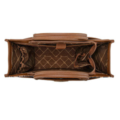 WG288-8119  Wrangler Carry-All Large Tote Work Tote /Crossbody - Leopard