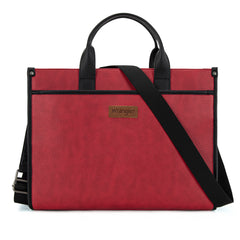 WG288-8119  Wrangler Carry-All Large Tote Work Tote /Crossbody - Red