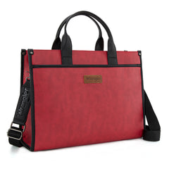 WG288-8119  Wrangler Carry-All Large Tote Work Tote /Crossbody - Red