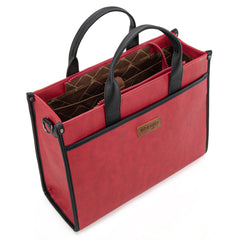 WG288-8119  Wrangler Carry-All Large Tote Work Tote /Crossbody - Red