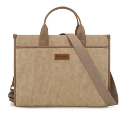 WG288-8119  Wrangler Carry-All Large Tote Work Tote /Crossbody - Tan