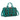 WG292-5110TQ Wrangler Horseshoe Cutout Duffle/Crossbody - Turquoise