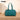 WG292-9012TQ Wrangler Horseshoe Stitch Mini Boston Crossbody Bag - Turquoise