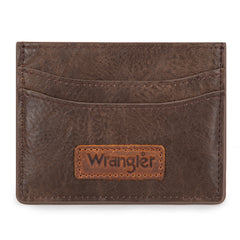 WG3-0056  Wrangler 3PCs Set Mini Top Handle Crossbody/Wallet/Card Case Set - Coffee