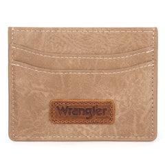 WG3-0056  Wrangler 3PCs Set Mini Top Handle Crossbody/Wallet/Card Case Set - Khaki