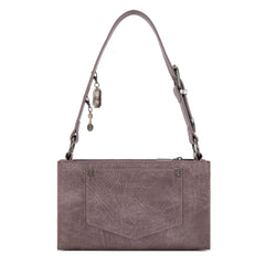 WG300-523  Wrangler Buckle Charm Small Shoulder Bag - Purple