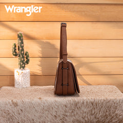 WG301-1833  Wrangler Cow Print  Crossbody
