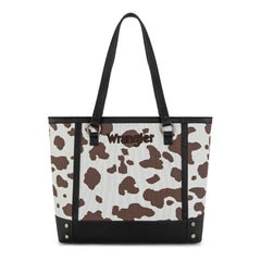 WG301-2002  Wrangler Cow Print Tote