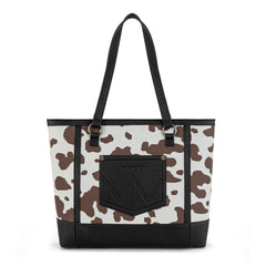 WG301-2002  Wrangler Cow Print Tote