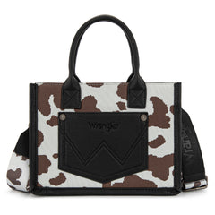 WG301-8120S   Wrangler Cow Print Tote/ Crossbody