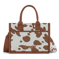 WG301-8120S   Wrangler Cow Print Tote/ Crossbody