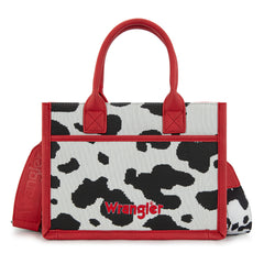 WG301-8120S   Wrangler Cow Print Tote/ Crossbody