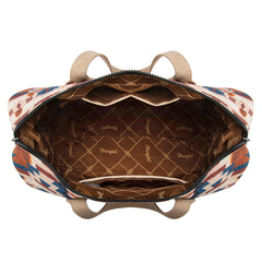 WG302-5110KH    Wrangler Aztec Print Duffle/Crossbody -Khaki