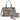 WG302-8130W TQ Wrangler Aztec Print Tote/Crossbody Wallet Set - Turquoise