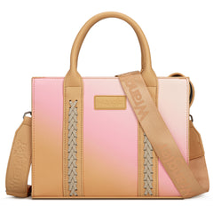 PRE-ORDER WG308-8120S  Wrangler Ombre Western Tote/Crossbody -Tan