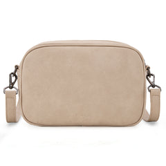 WG313-8365   Wrangler Sherpa Aztec Canvas Crossbody - Tan