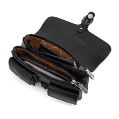 WG320-209  Wrangler Vintage-Inspired Crossbody Bag -Black