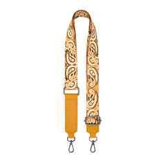 WG331-8120S  Wrangler Bandana Paisley Print Tote/Crossbody -Yellow