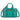 WG331-9012TQ Wrangler Braided Paisley Bandana Boston Bag - Turquoise